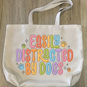 Custom Canvas Tote Bag For Pet Lovers