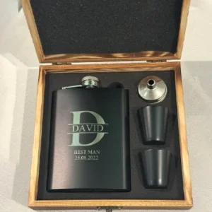 Personalised Whiskey Wooden Box