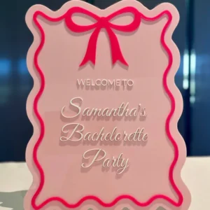 Custom Acrylic Signage