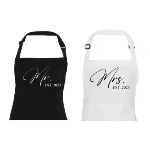 Bridal Apron - 'Mr. / Mrs.'